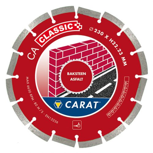 Carat gyémántkorong aszfalt Classic 230x22,2