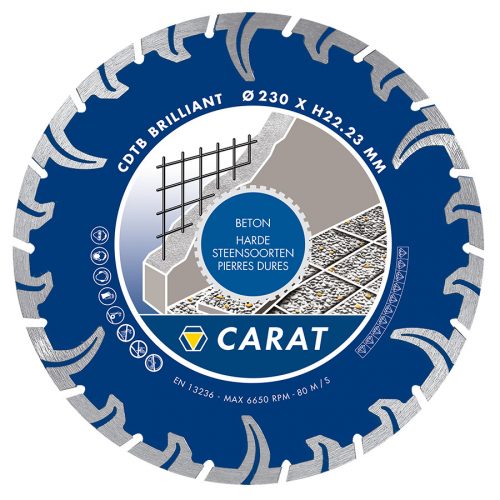 Carat gyémántkorong Turbo 115x22,2