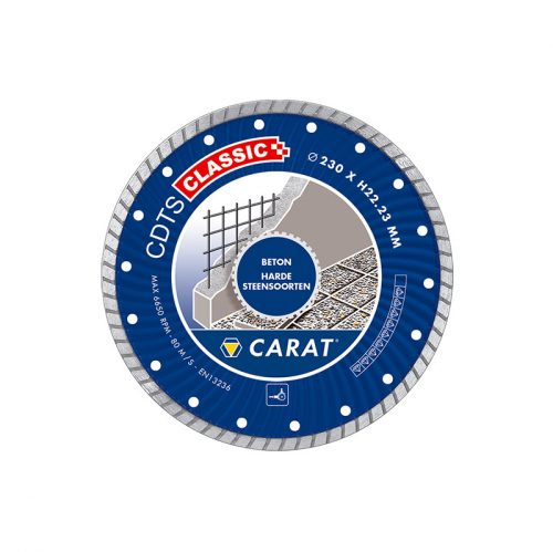 Carat gyémántkorong beton Turbo CL 115x22