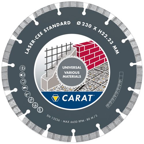 Carat gyémántkorong 230x22,2