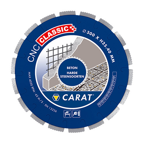 Carat gyémántkorong beton Classic 300x25,4