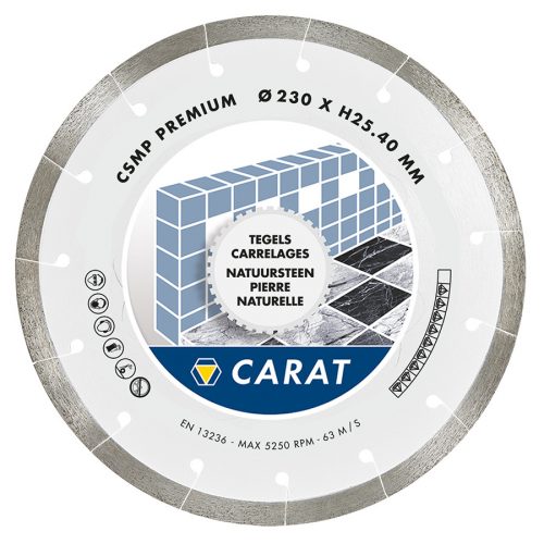 Carat gyémántkorong 125x8x22,2 /halk