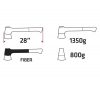 Verto balta 710mm 800g. üvegszálas nyéllel