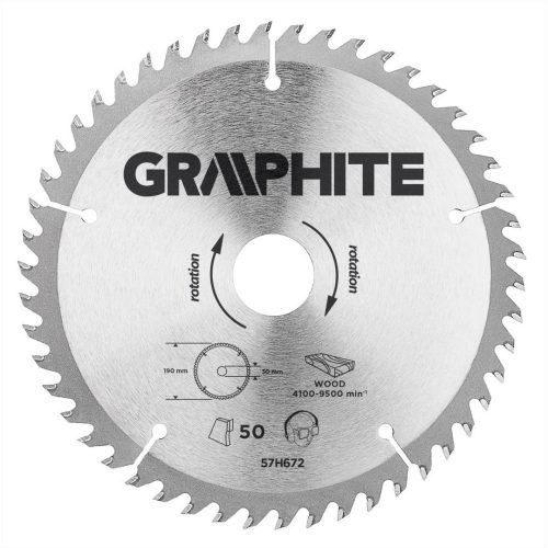 Graphite kőrfűrészlap 190x30mm hm 40fog