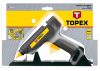 Topex ragasztópisztoly 11mm 15/80w +állvány