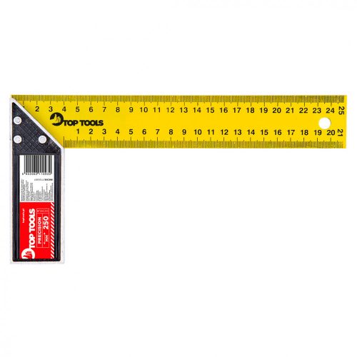 Top Tools derékszög 250mm fém