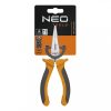 Neo Tools hosszúcsőrü fogó egy. 160mm műanyag nyéllel