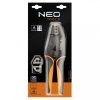 Neo Tools kábelsaru fogó 220mm + pótfej 22-6awg