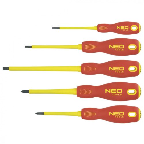 Neo Tools csavarhúzó készlet 5r. szigetelt 1000v