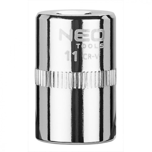 Neo Tools dugókulcs fej 1/4" 11mm 6p.