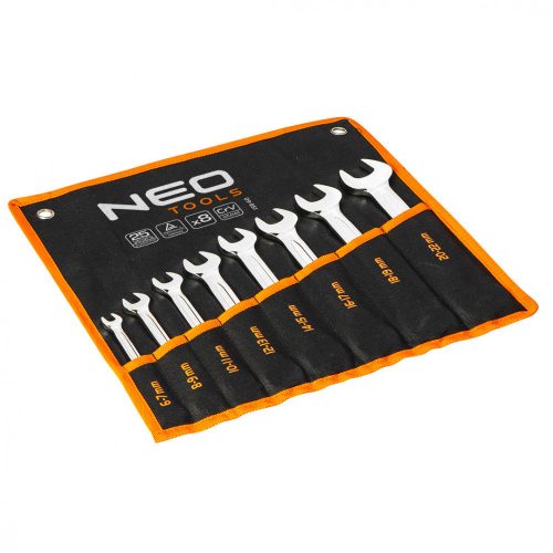 Neo Tools villáskulcs készlet 8r. 6-22mm