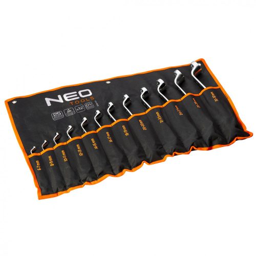 Neo Tools csillagkulcs készlet 12r. 6-32mm hajlított