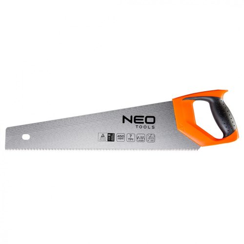 Neo Tools rókafarkú fűrész 450mm gumir.ny.7tpi