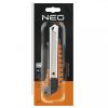 Neo Tools pvc vágókés 18mm fémbetétes, tördelhető pengés