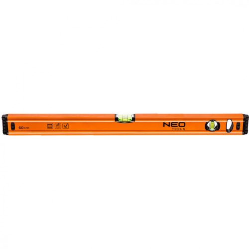 Neo Tools vizmérték 60 cm 2 libell. profi